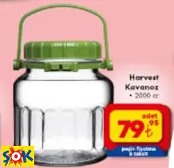 HARVEST KAVANOZ 2000 CC